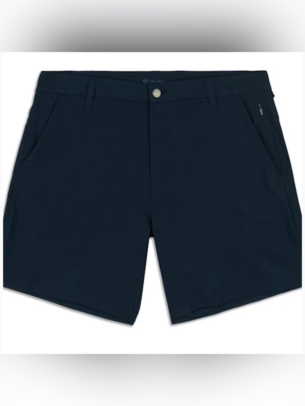 lululemon athletica Men's Dark Navy Flat-Front Shorts